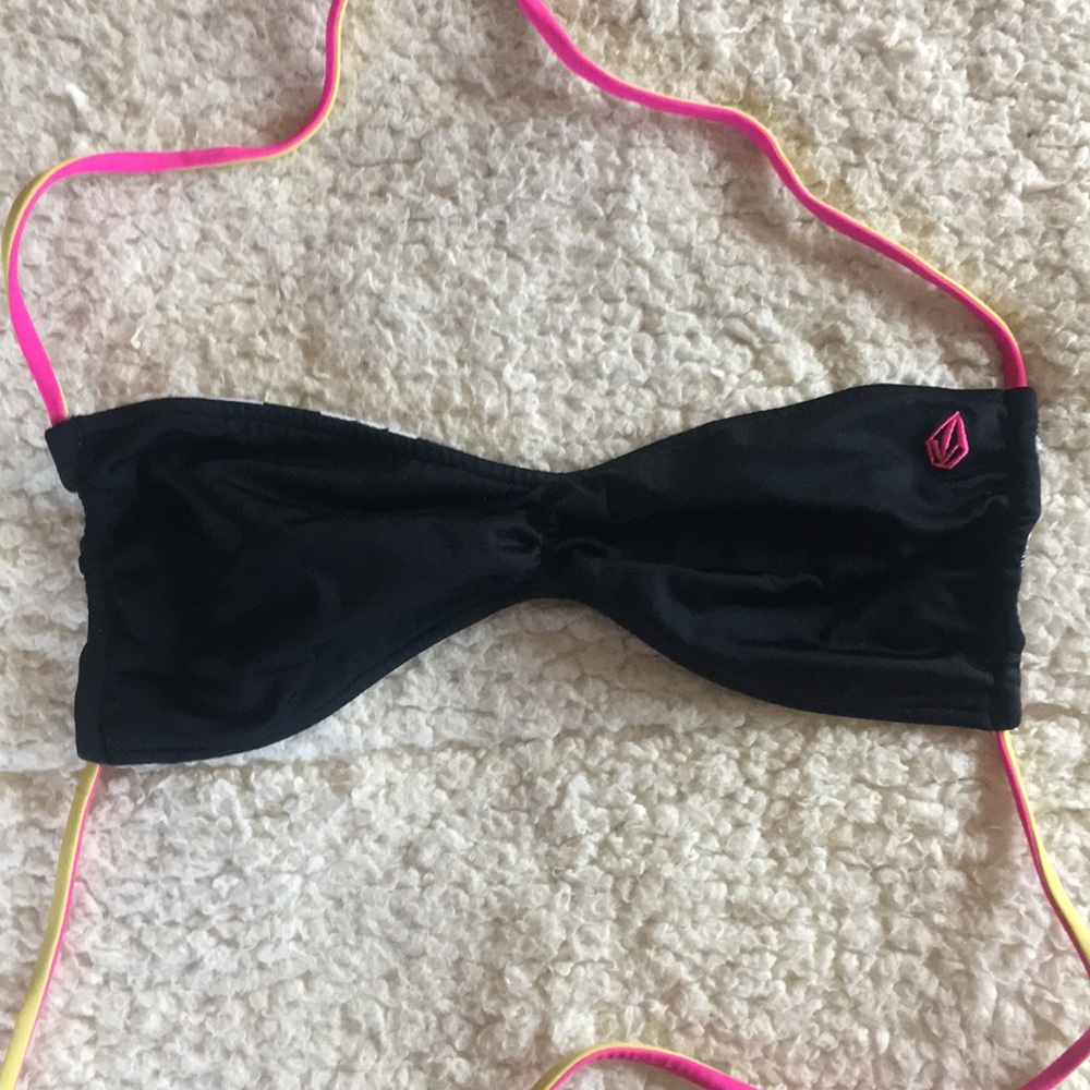 Volcom bikini reversible top